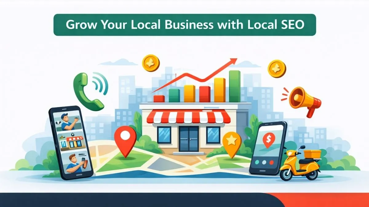 Grow small business with local SEO and Google Maps ranking